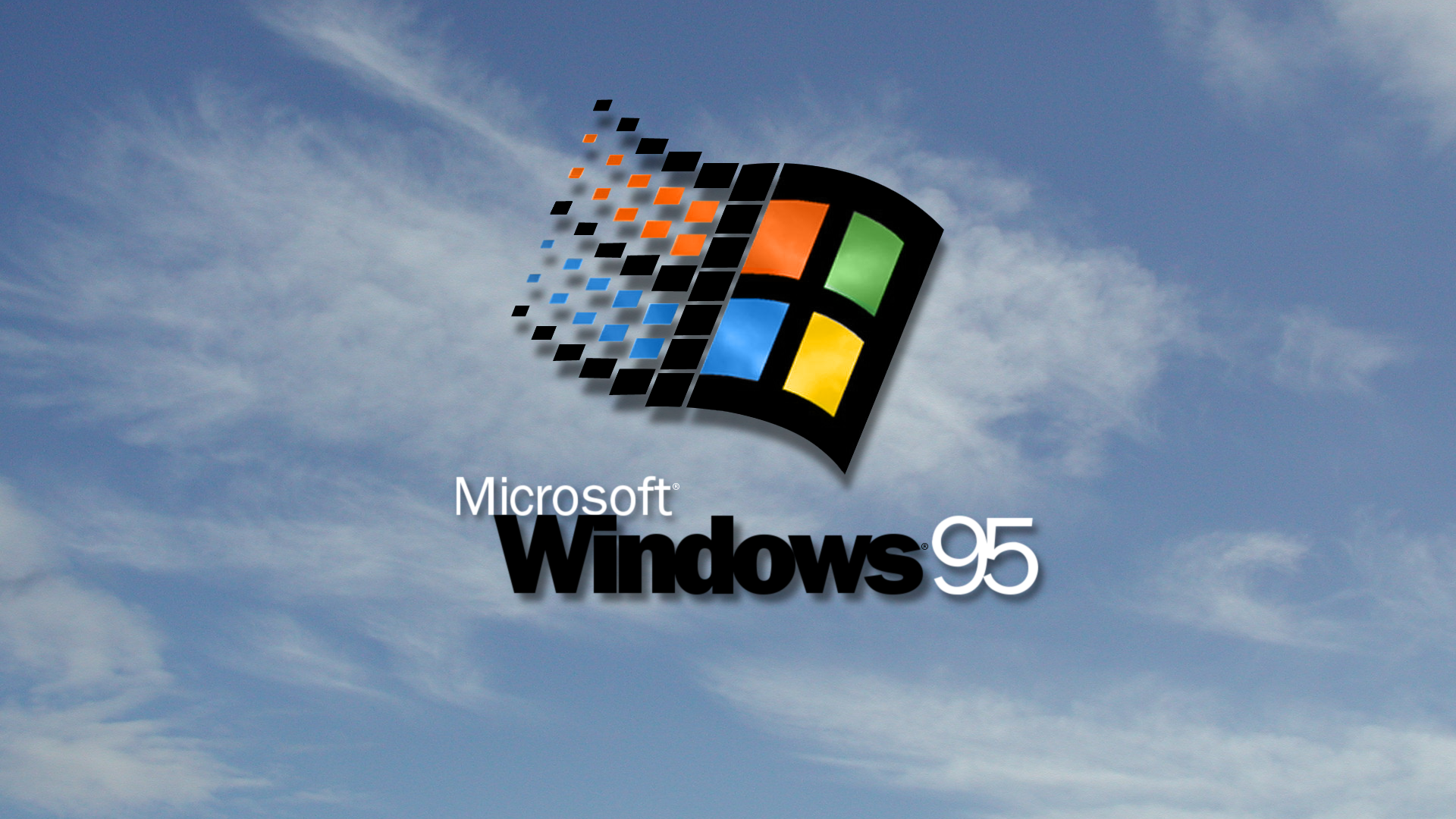 win95 win98 高清壁纸两张 怀旧