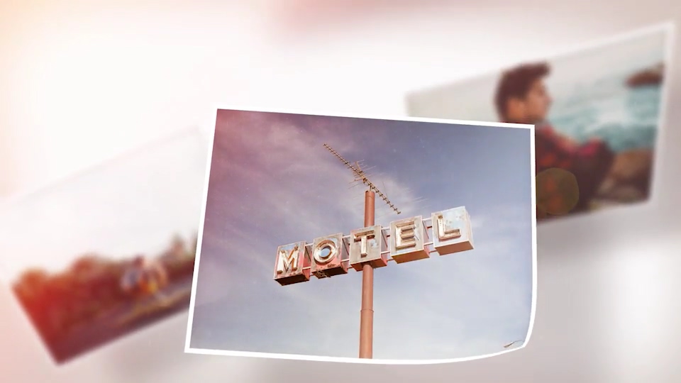 AE模板 - 图片飘落照片墙展示片头 Photo Slideshow