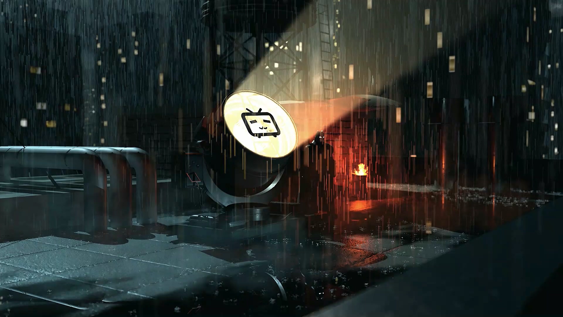 像蝙蝠侠一样的bilibili AE片头模板