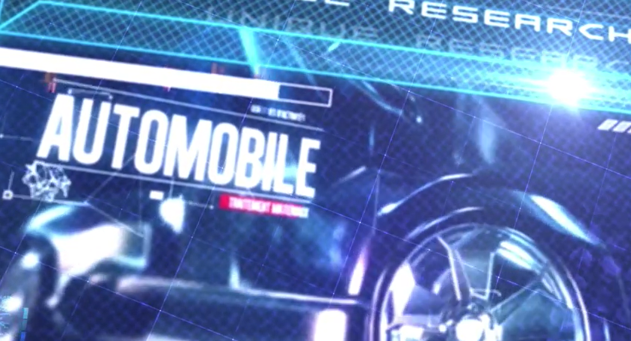 AE模板 - 高科技HUD界面图文展示动画片头