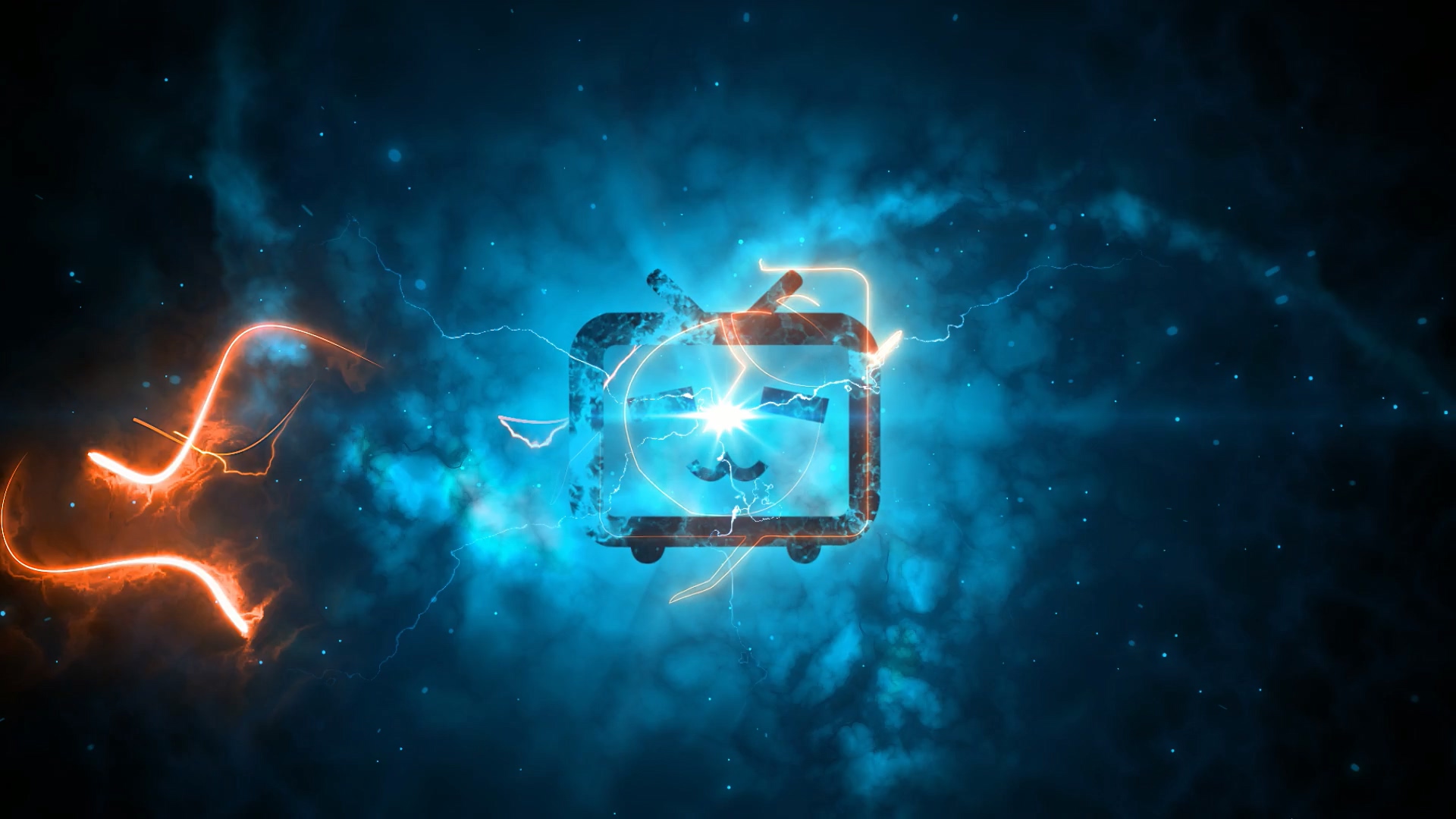 AE模板 - 史诗能量电流LOGO片头展示.Energy Logo Reveal