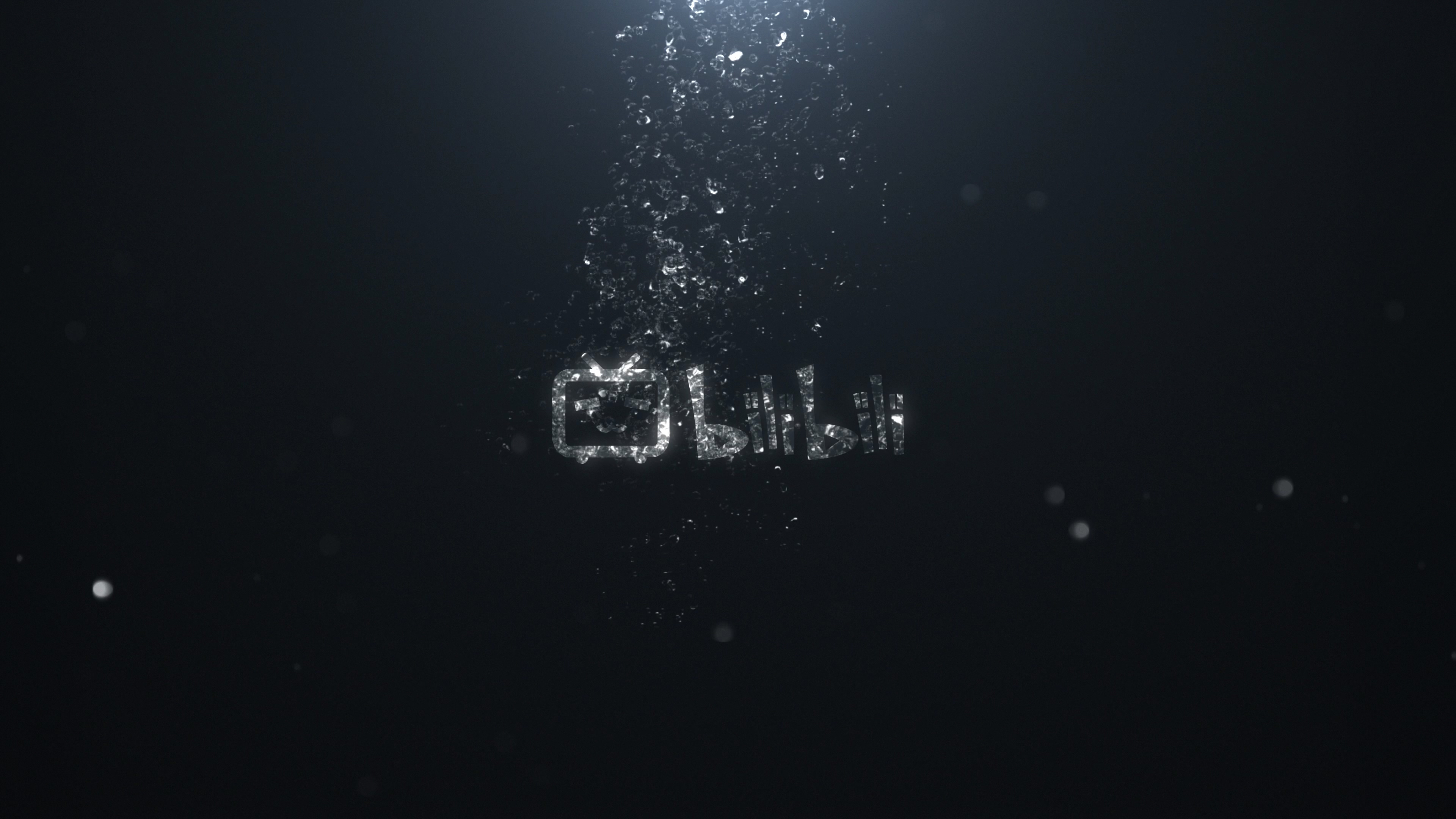 AE模板 - 水花飞溅bilibili LOGO标志展示片头动画 Splash