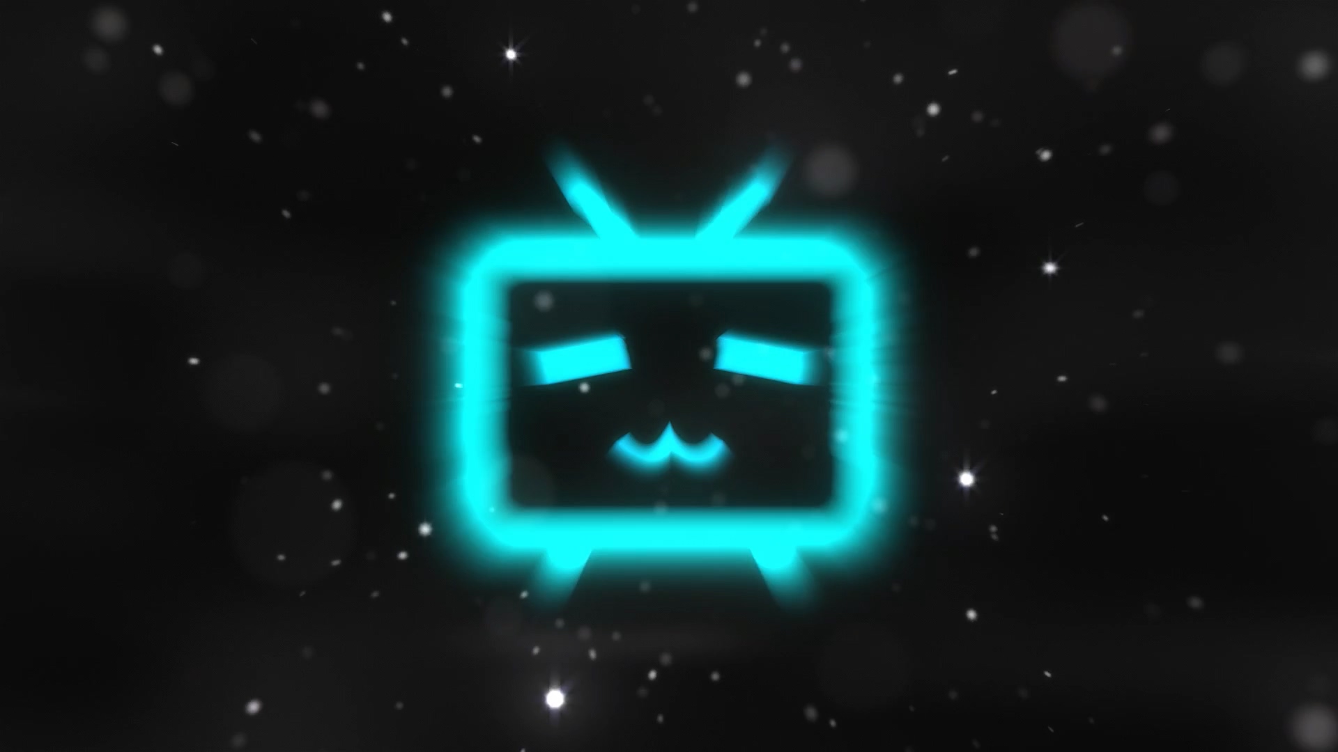 AE模板 - bilibili漩涡粒子LOGO标志片头