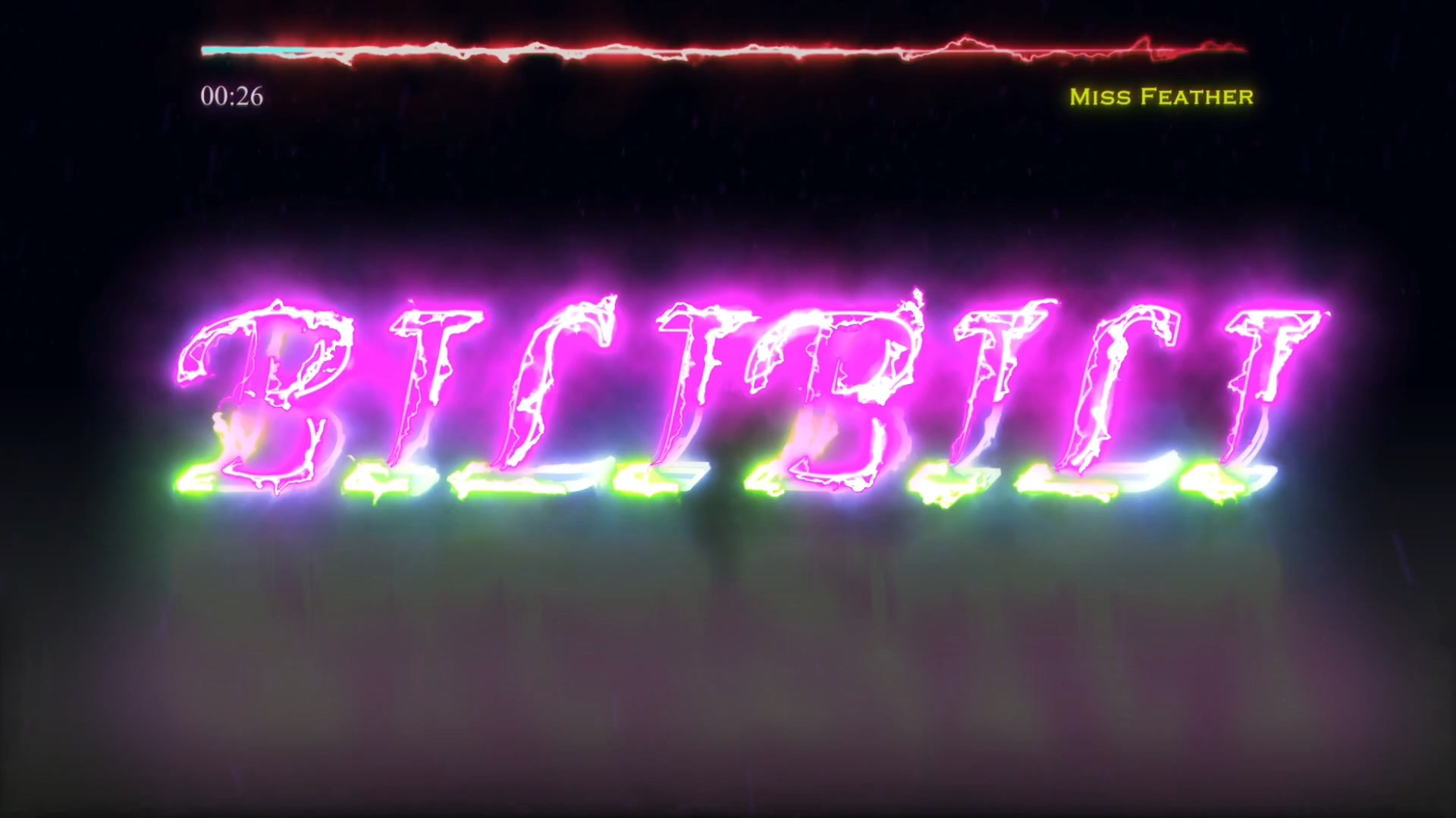 AE模板 - 能量激光电流文字标题音频可视化动画 Energy Music Visualizer