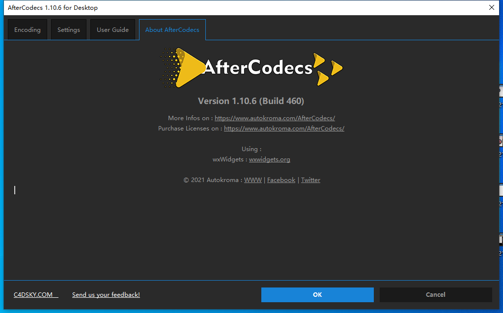 AE/PR/Encoder加速渲染编码插件 - Aescripts AfterCodecs v1.10.6 Win版下载