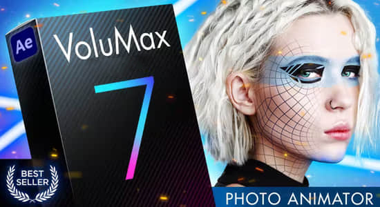 AE模板-风景人像图片转3D空间摄像机动画 VoluMax – 3D Photo Animator V7 下载