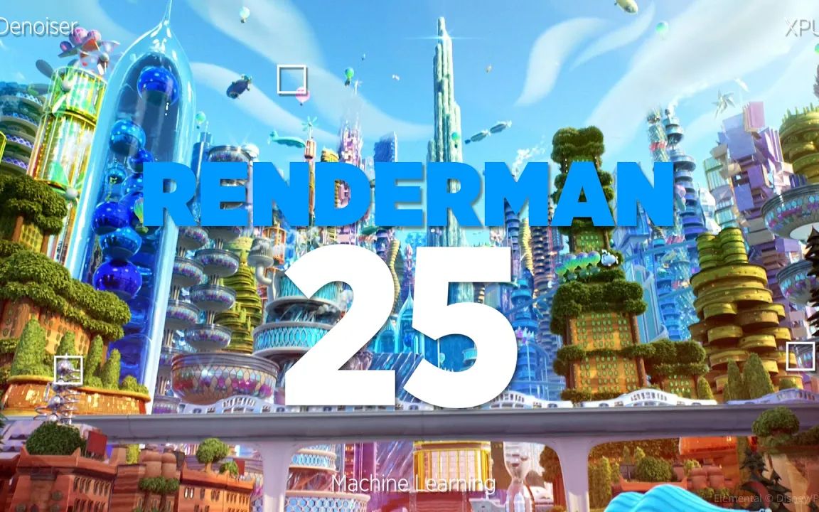 皮克斯动画渲染器 - Pixar RenderMan v25.2.0